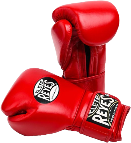 Тренировочные боксерские перчатки от Cleto Reyes на липучке CЕ6 (красные)