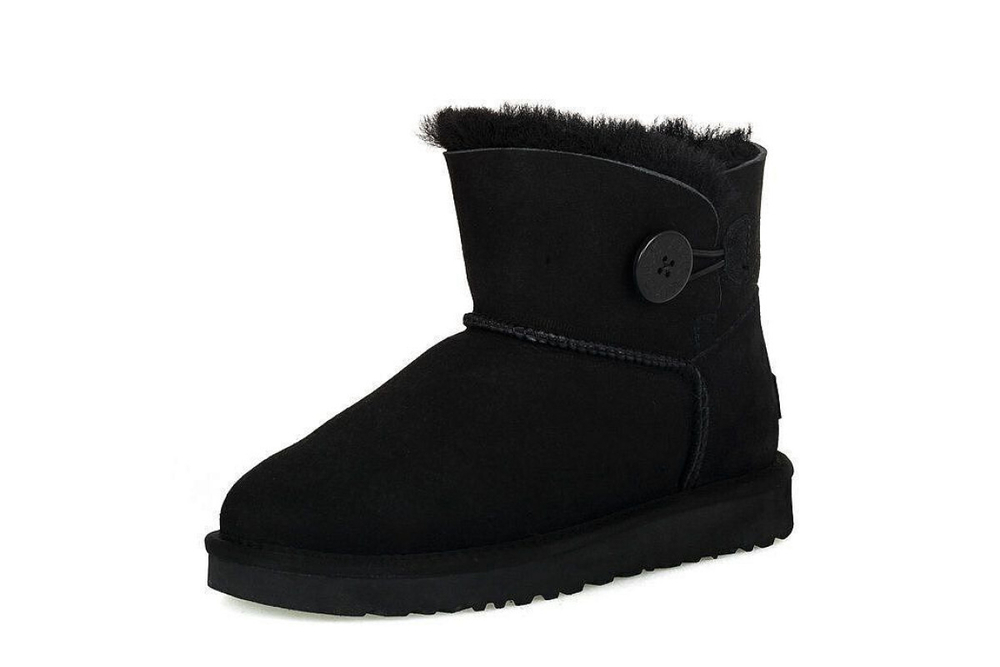 UGG Mini Bailey Button II Black