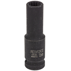 Головка ударная глубокая 12мм (12гр.), 1/2'' RockForce RF-4488512