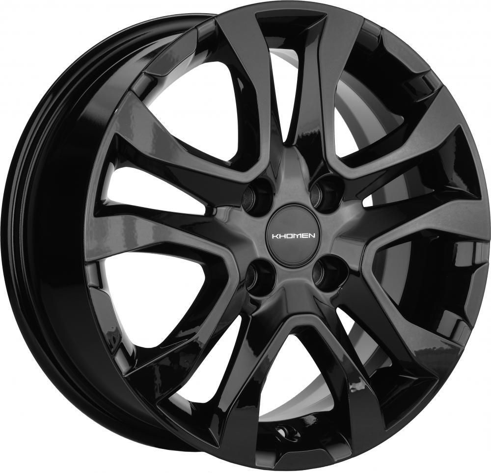 Khomen 1503 6x15 4x100 ET 40 Dia 60.1 (черный)