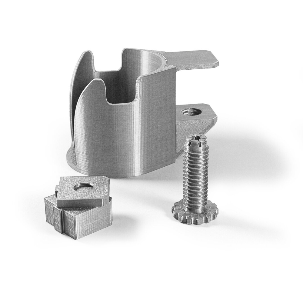 Подставка для кружки/стакана с креплением к столешнице, серая