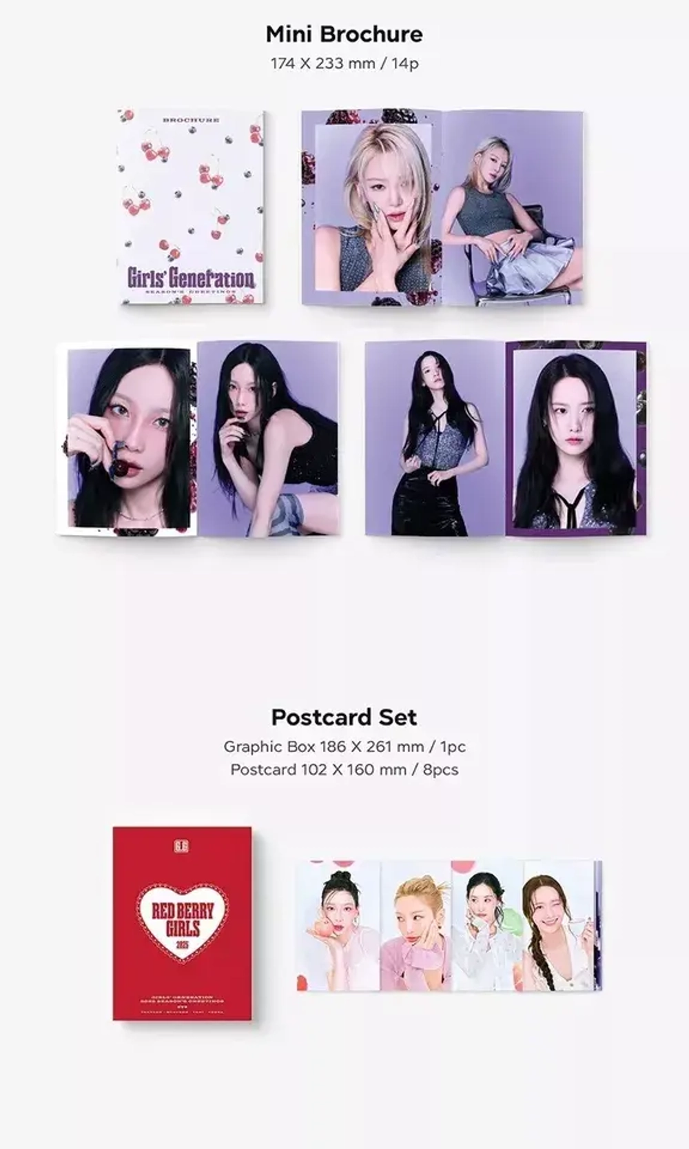 Календарь GIRLS' GENERATION SNSD - 2025 SEASON’S GREETINGS