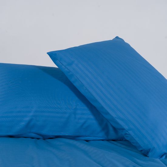 Простыня на резинке Turkuaz, 140x200х30, страйп полисатин HOMY