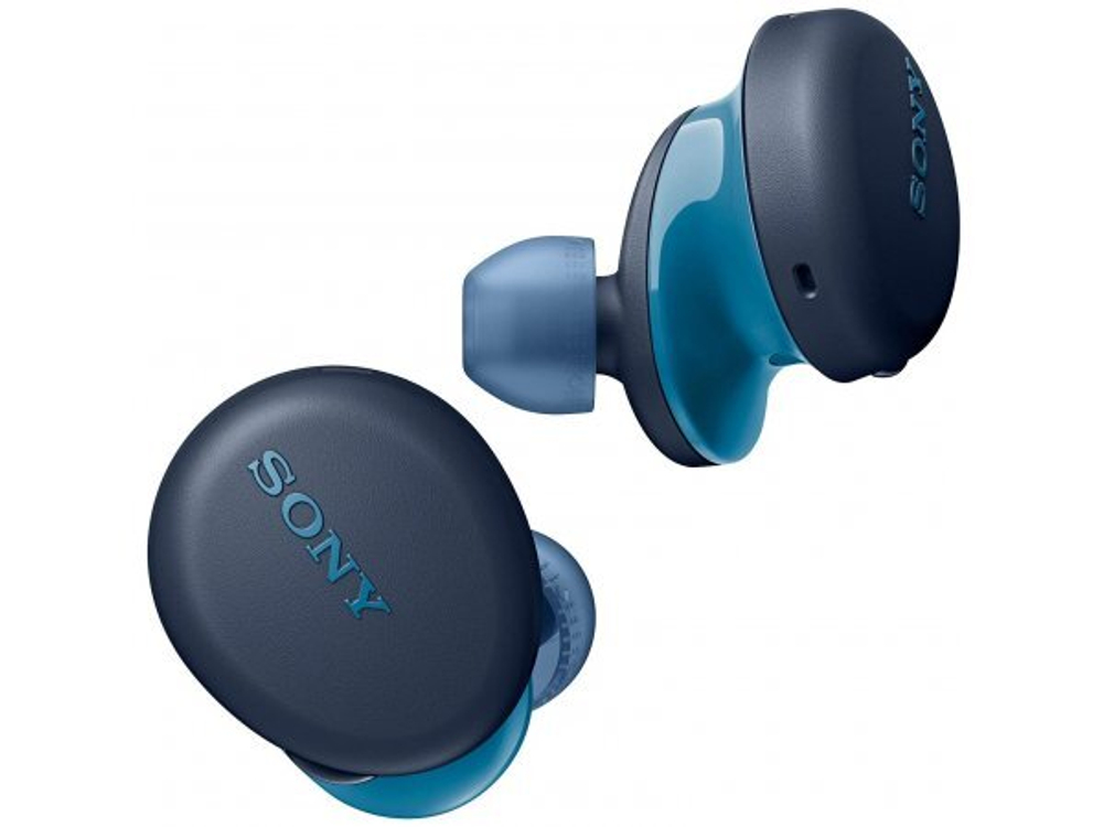 Беспроводные наушники Sony WF-XB700 blue
