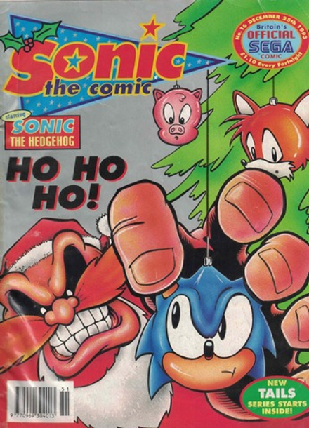 Комикс Sonic The Comic 1993 #16