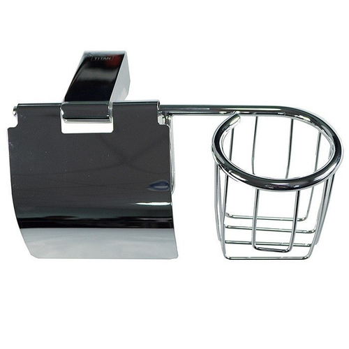 Держатель туал. бумаги и освежителя воздуха TITAN, с экраном 77244