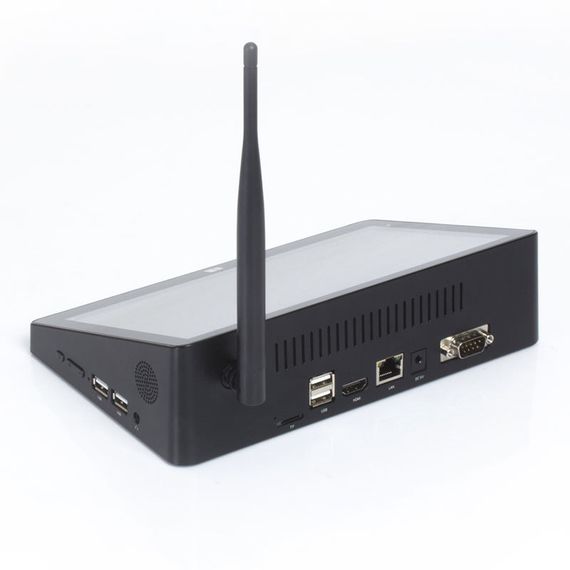 Touch POS компьютер X9 (Защита материнской платы, Intel Baytrail Z3735F 1.83GHz Z3735/2.16 GHz/9&quot;/1920 х 1200 /SSD 32GB/DDR3 2GB/WIN10/Wi-Fi/BT/4*USB/1*RS232/1*HDMI/LAN)