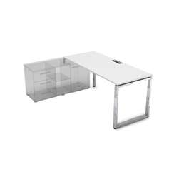 НСТЛ-О.974 Стол рабочий, прямолинейный три опоры, левый (1600*700*750)