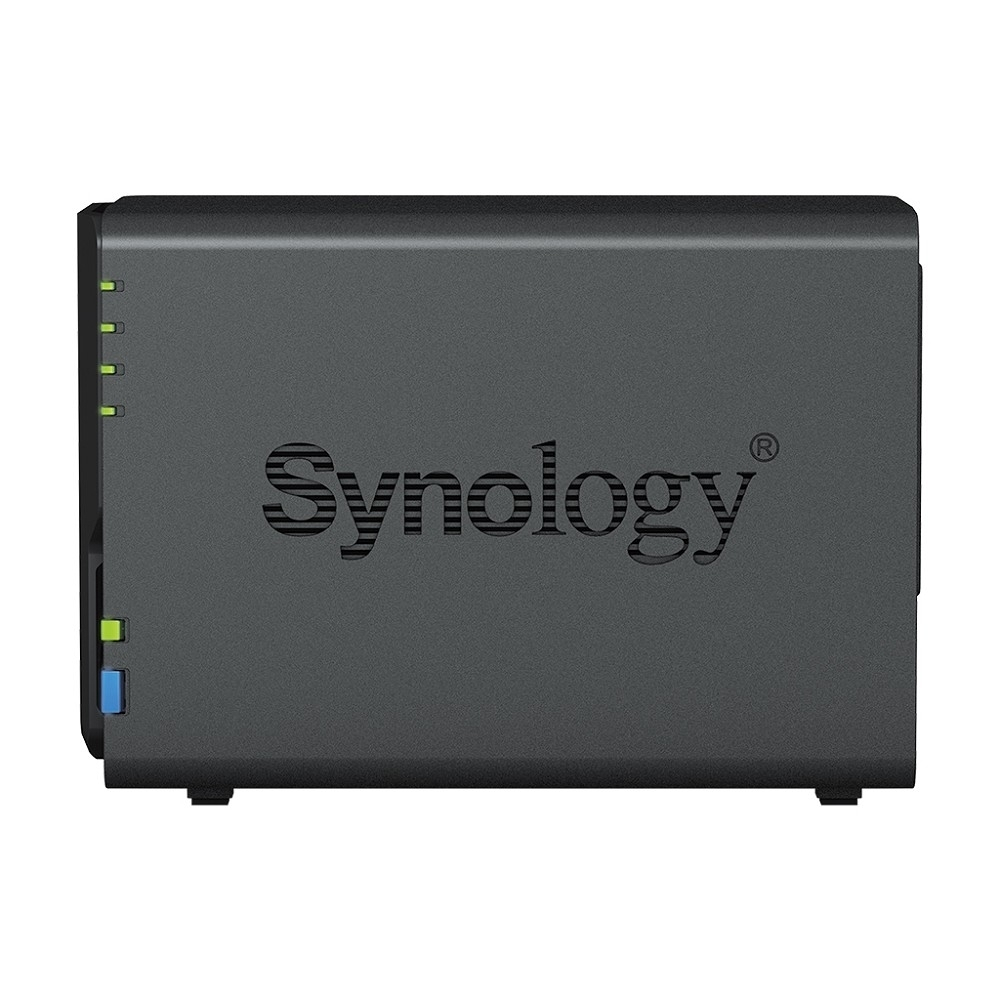 Synology DS223 Сетевое хранилище NAS, слоты 2x2.5"/3.5" SATA3, 1x1 Гбит/с, 3xUSB 3.X, Realtek RTD1619B/4x1.7 ГГц, DDR4 2Gb, 60W