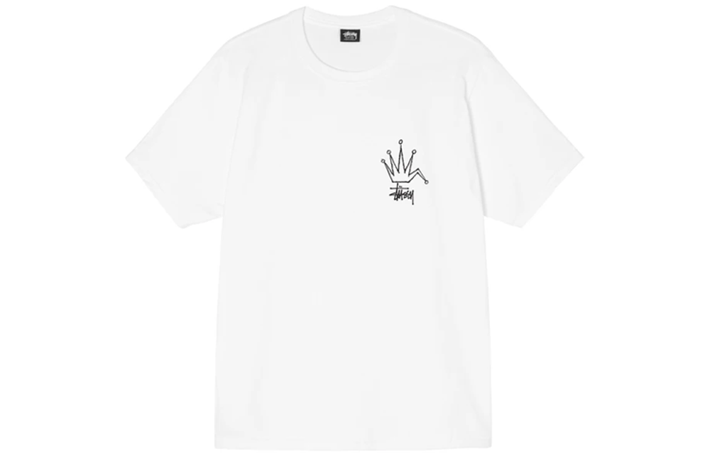 Футболки Stussy FW21 Broken Crown Tee T, 1904738