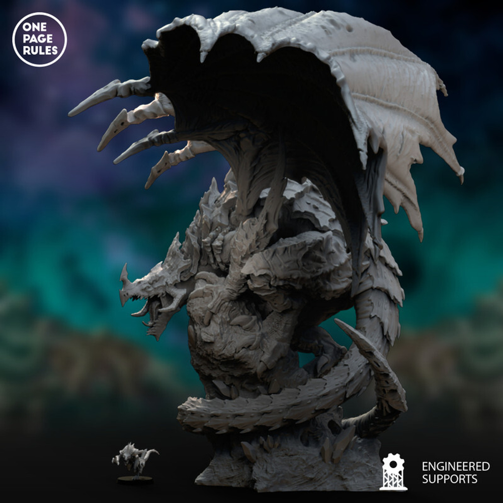 Xenos Armies Tyranids Hive Crone миниатюра для dnd, днд, pathfinder, фентези, Настольная игра, НРИ, Варгейм, РПГ