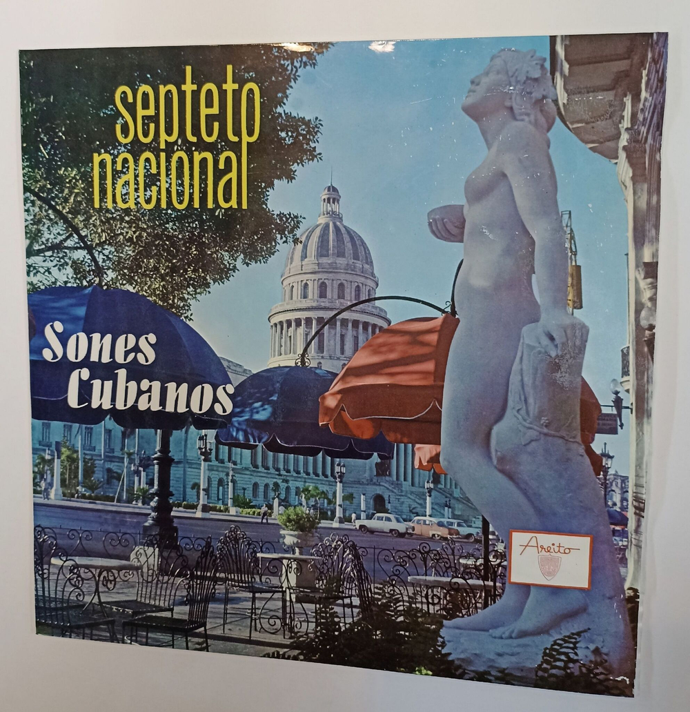 Винтажная виниловая пластинка LP Septeto Nacional Sones Cubanos (Cuba 1969)
