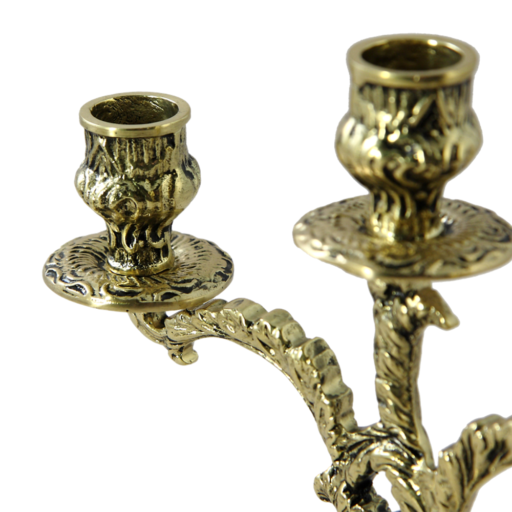 Bello De Bronze Каминные часы с маятником с канделябрами "Весна"