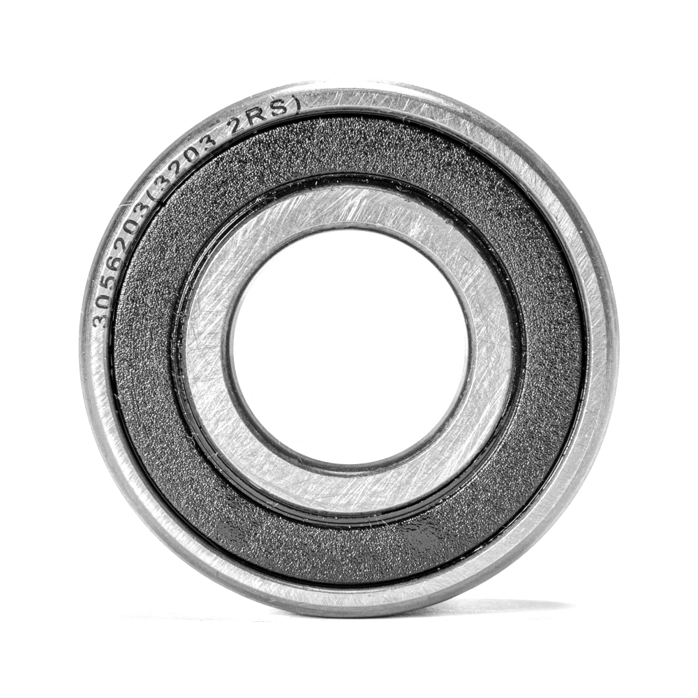 Подшипник шариковый радиально-упорный двухрядный закрытый, 17х40х17.5 мм