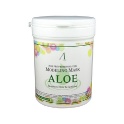 Anskin Aloe Modeling Mask маска альгинатная с алоэ успокаивающая