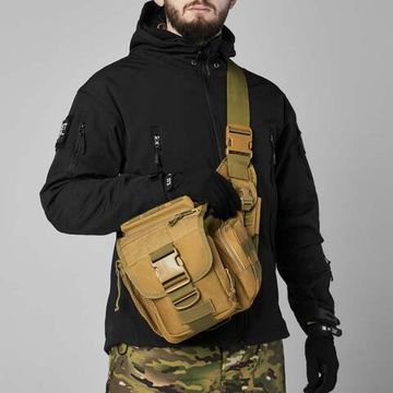 Сумка через плечо "GUIDANCE" coyote