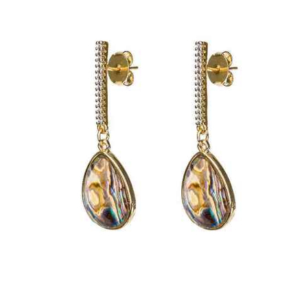 Серьги Possebon Abalone A9007.14 G