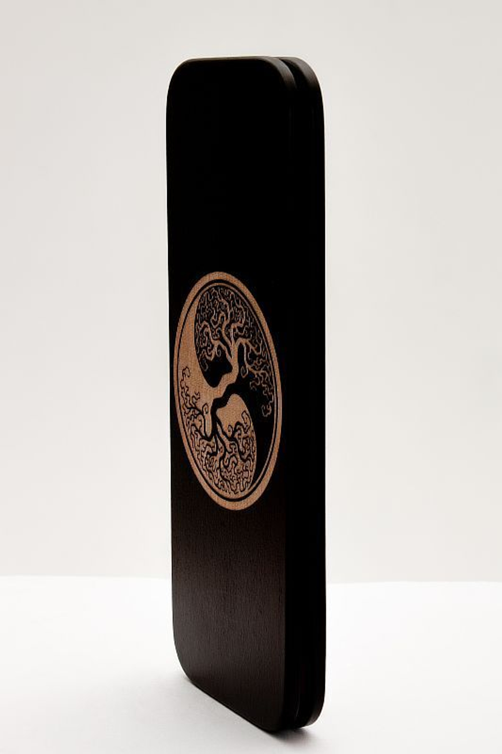 Доска садху Дерево инь-янь медные гвозди