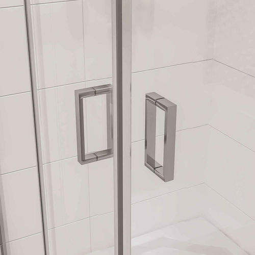 Душевой уголок Niagara Nova 80х80 NG-6686-08 профиль Хром стекло прозрачное