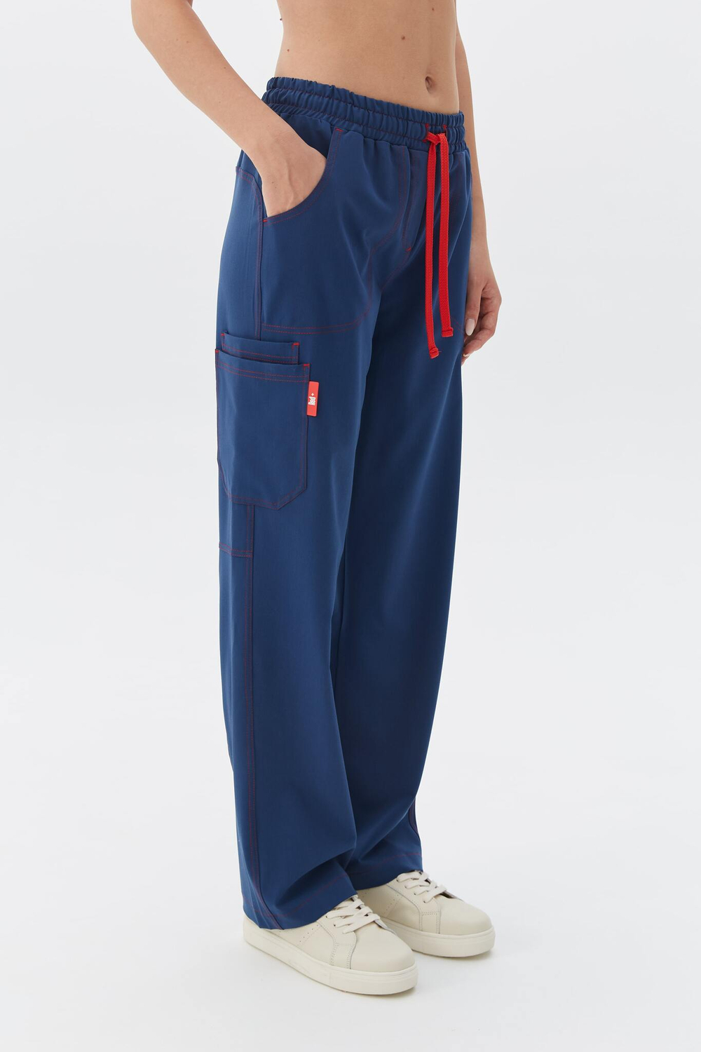 Брюки медицинские женские Лаконико, индиго