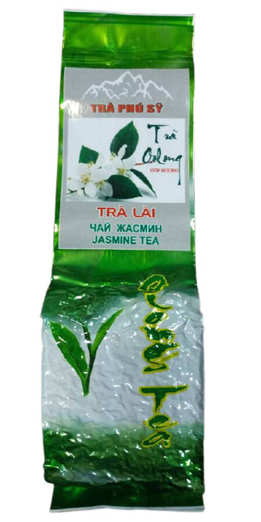 Вьетнамский Зелёный Чай Улун (oolong) с жасмином Tra Phu Sy, 100 г