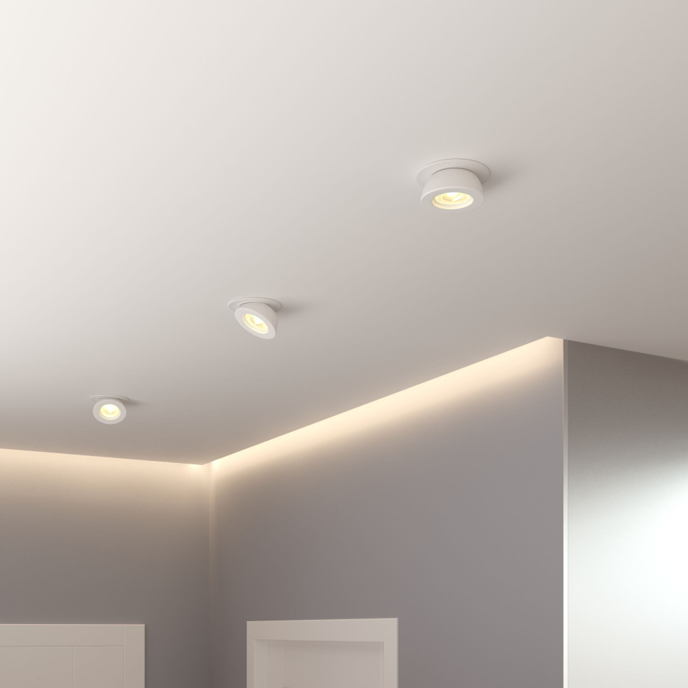 Встраиваемый поворотный светодиодный светильник Pruno 25080/LED 8W 4200К белый