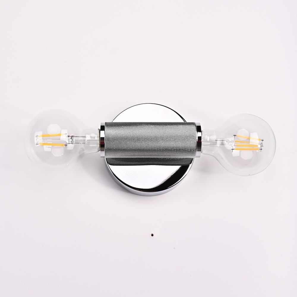 Бра Rh Utilitaire Inline Sconce Silver By Imperiumloft