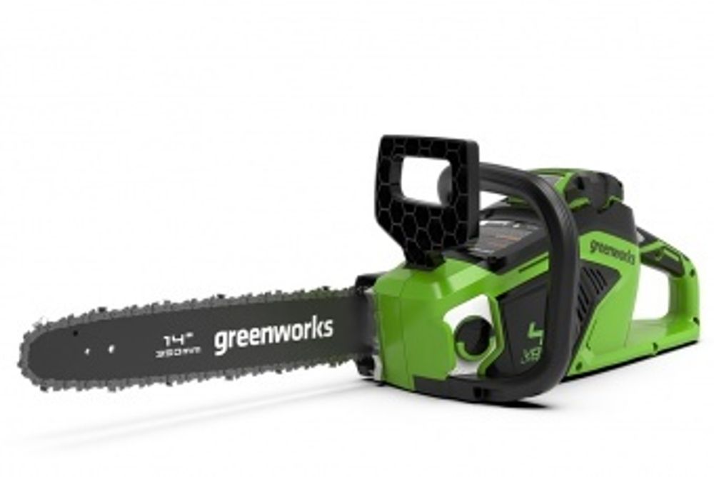 Аккумуляторная цепная пила Greenworks GD40CS15, 2005707,40v, 35 см, без АКБ и ЗУ