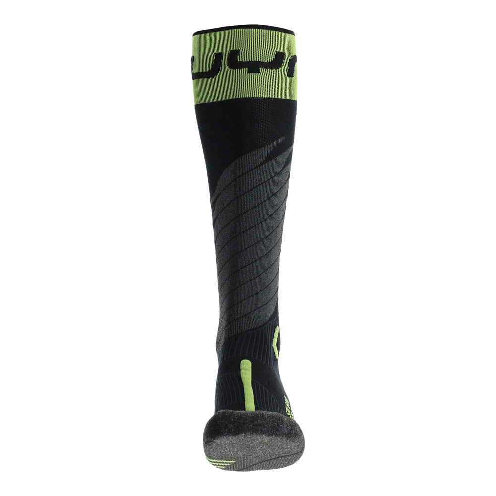 UYN Носки горнолыжные унисекс  Ski One Merino Black/Lime