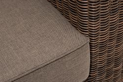 "Боно" кресло из искусственного ротанга, цвет коричневый