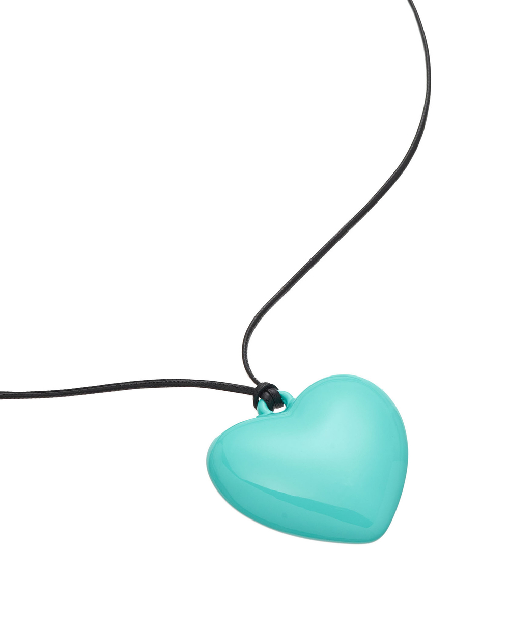 Подвеска металлическое бирюзовое сердце