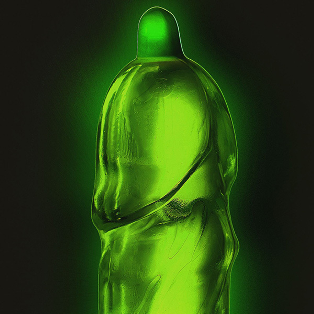 Светящиеся в темноте презервативы Expert Neon 10шт