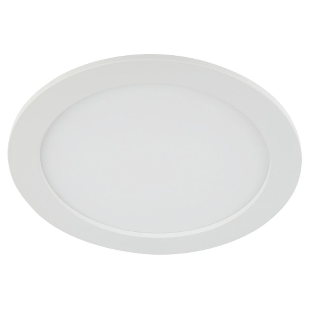 Светильник светодиодный встраиваемый Даунлайт ЭРА LED 1-18-4K Slim панель 18Вт 4000К круг | Downlight