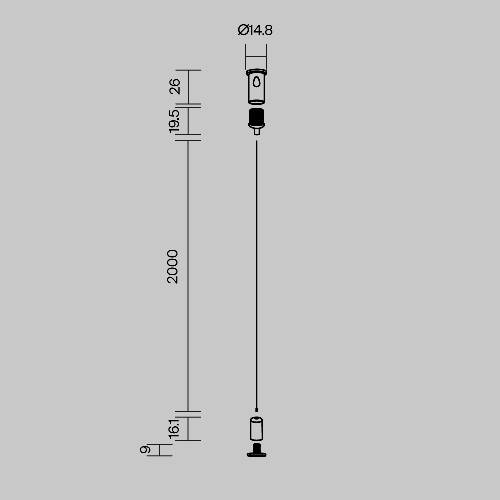 Комплектующие для профиля Led Strip 642045