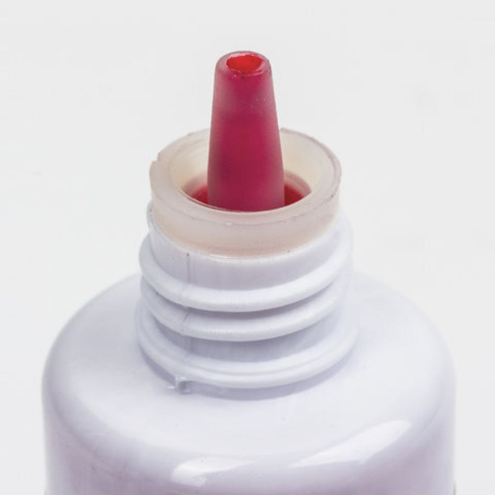 Краска штемпельная BRAUBERG PROFESSIONAL, clear stamp, красная, 30 мл, на водной основе, 227984