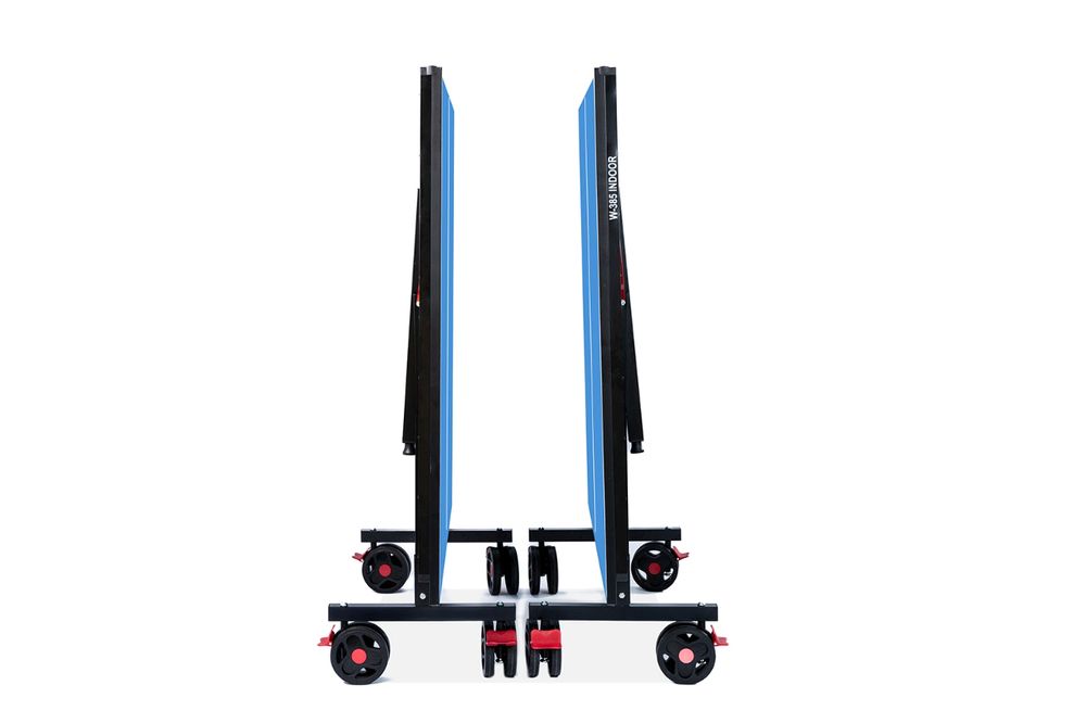 Теннисный стол складной для помещений "W-385 Indoor" (в комплекте сетка, 2 ракетки, 3 шарика)