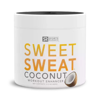 Sweet Sweat, Jar Coconut XL, Мазь с органическим кокосовым маслом, 383 г
