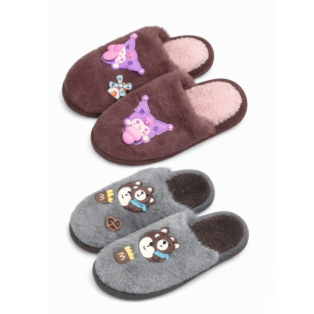 Тапочки домашние детские Plaazzo Куроми ,мишка 24-29 размера