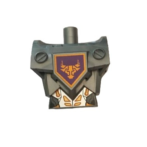 Торс, с броней с отверстиями для булавок 23763c01pb01