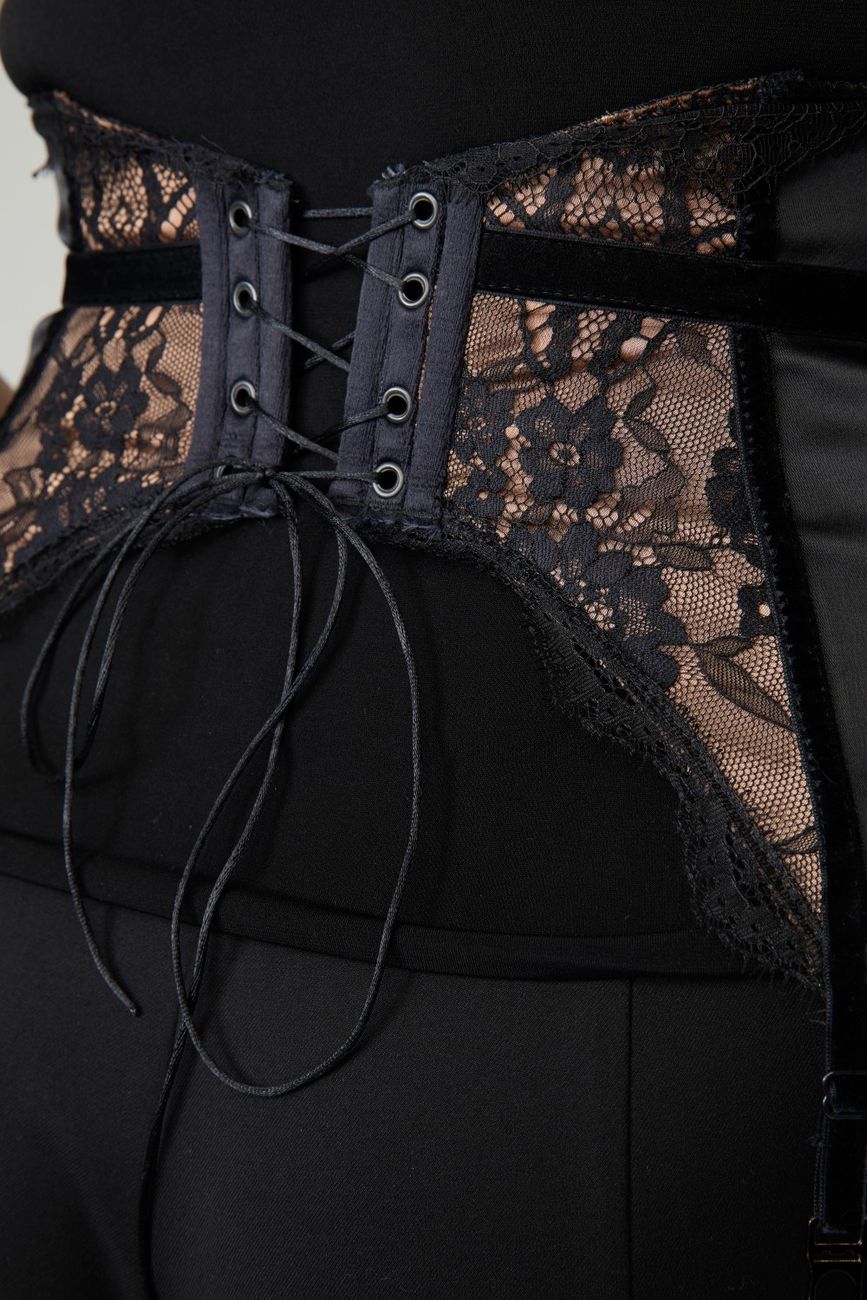 Пояс корсетный, черный