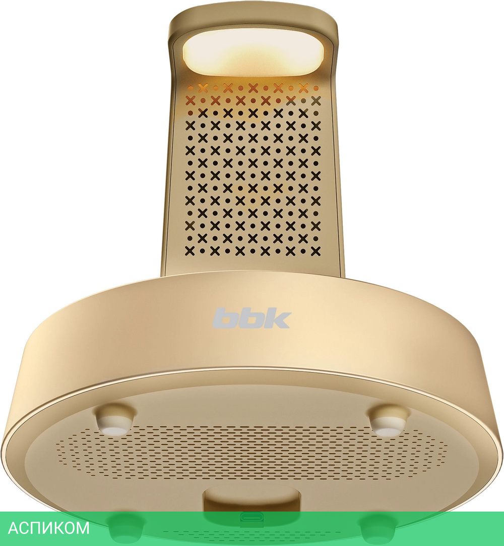 Портативная колонка BBK BTA1110 GD золотистый