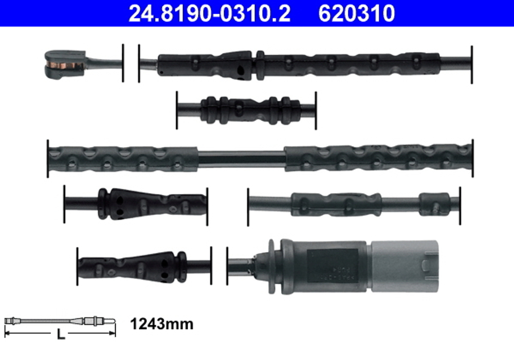 ATE - 24819003102-ATE - Warning Contact, brake pad wear