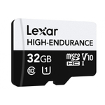 Карта памяти Lexar High-Endurance microSDXC 32GB UHS-I U1 V30 A1, R/W 100/30 МБ/с