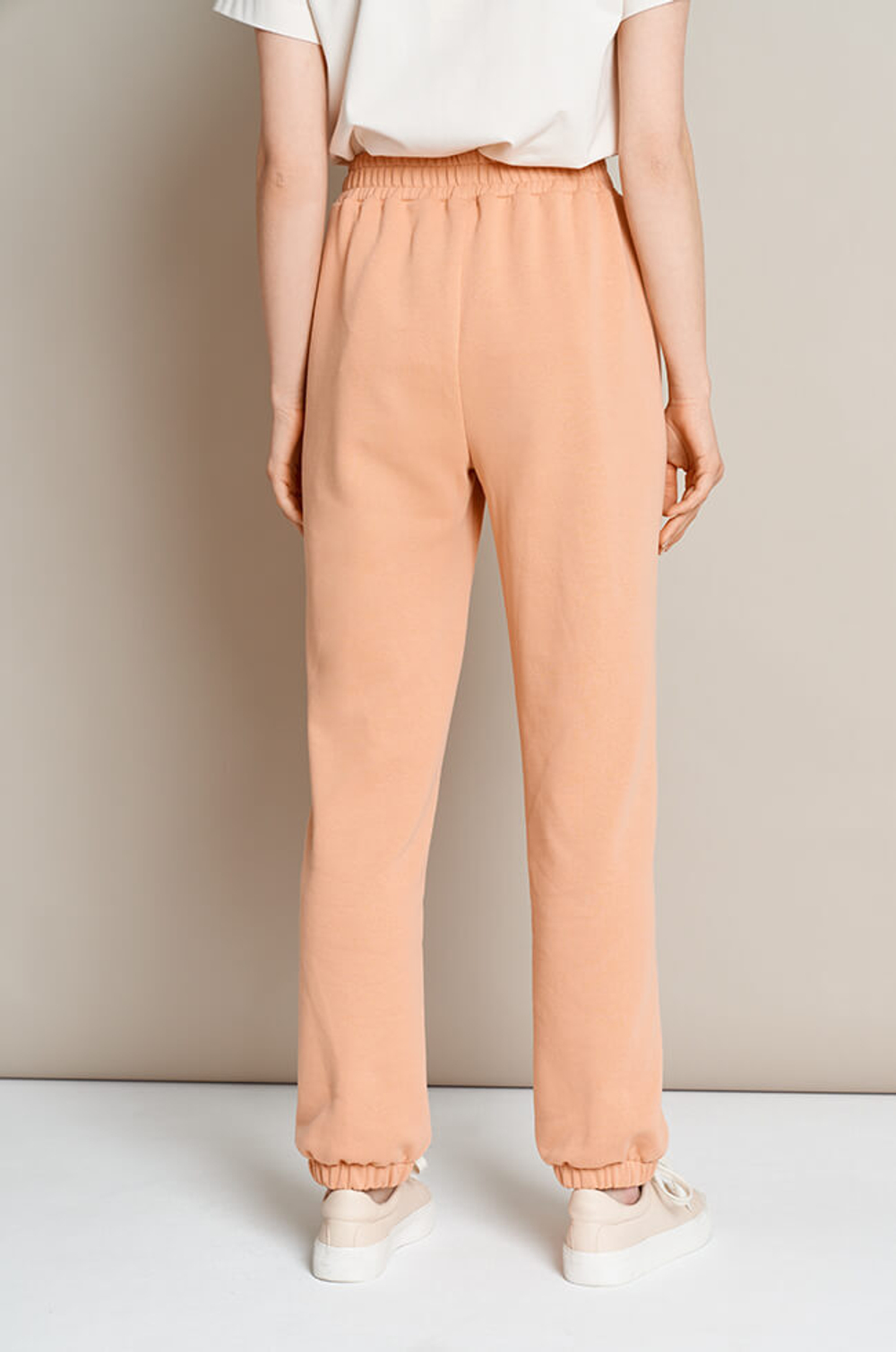 3877 Брюки женские (персик)