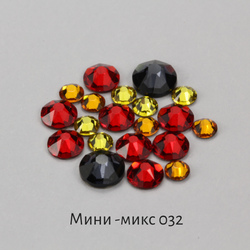 Стразы Swarovski для ногтей, Мини-микс №32 Гербера, 20шт.