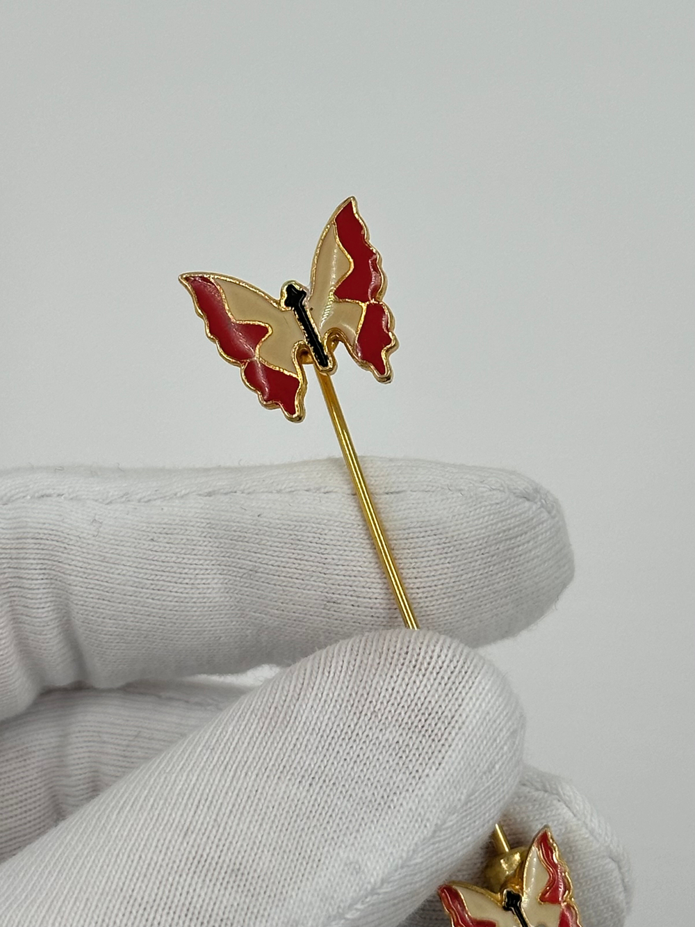 Брошь булавка Бабочки