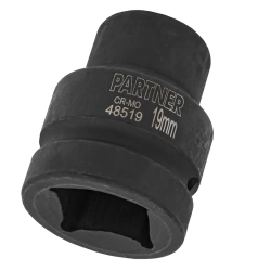 Головка ударная 19мм (6гр),1'' Partner PA-48519