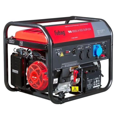 Бензиновый генератор Fubag BS 8500 A ES DUPLEX с электростартером