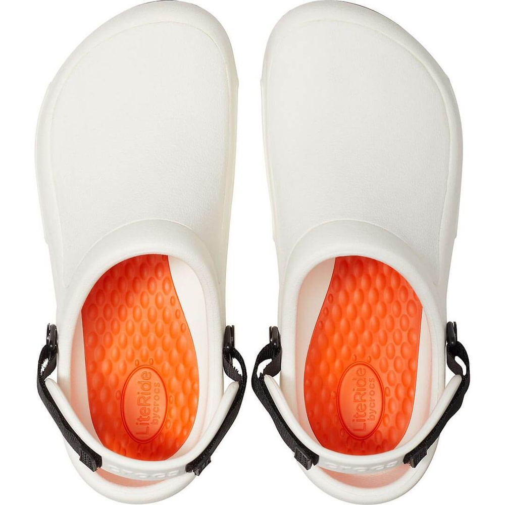 Сабо Crocs Work Bistro Pro LiteRide Clog White