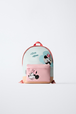 ZARA РЮКЗАК MINNIE MOUSE © DISNEY, РОЗОВЫЙ